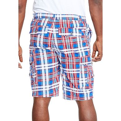 KingSize Men's Big & Tall 10 Side Elastic Canyon Cargo Shorts