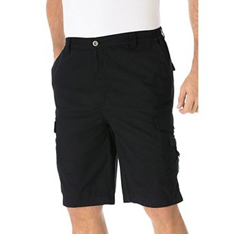 KingSize Men's Big & Tall 10"" Side Elastic Canyon Cargo Shorts