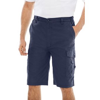 KingSize Men's Big & Tall 10 Side Elastic Canyon Cargo Shorts