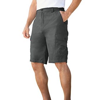 KingSize Men's Big & Tall 10 Side Elastic Canyon Cargo Shorts