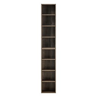 70.9 in.Tall Wood 4-Shelf Standard Bookcase with Shelves (Set of 2)