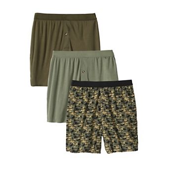 KingSize Men's Big & Tall 3-Pack Cotton Boxers