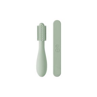 ezpz Baby-Led Toothbrush & Tongue Depressor 2 pc Set