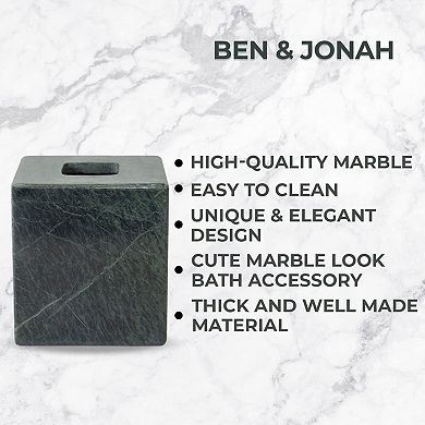 Marble Tissue Holder - Stylish Bathroom Tissue Holder