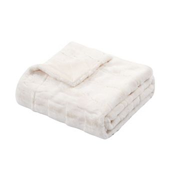 Home Soft Things Stylish Faux Fur Throw Blanket