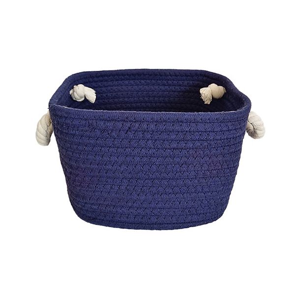 Neatly 9" Rope Basket - Blue
