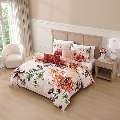 Bebejan Hazy Blossom 5 Piece Reversible Comforter Set