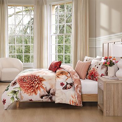 Bebejan Hazy Blossom 5 Piece Reversible Comforter Set