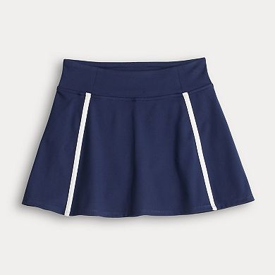 Juniors' SO® Sporty Piped Skirt