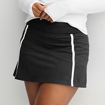 Juniors' SO® Sporty Piped Skirt