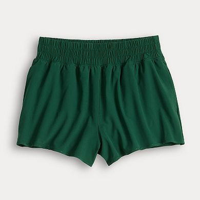 Juniors' SO® Woven Elastic Waist Shorts