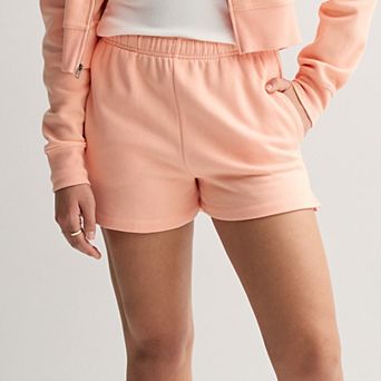 Juniors' SO® Foldover Fleece Shorts