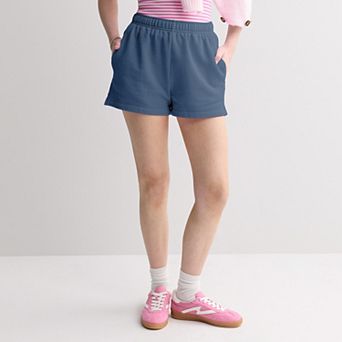 Juniors' SO® Foldover Fleece Shorts