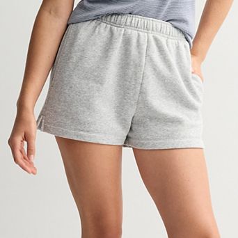 Juniors' SO® Foldover Fleece Shorts