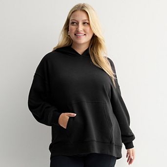 Juniors' Plus Size SO® Oversized Popover Hoodie
