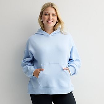 Juniors' Plus Size SO® Oversized Popover Hoodie