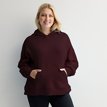 Juniors' Plus Size SO® Oversized Popover Hoodie