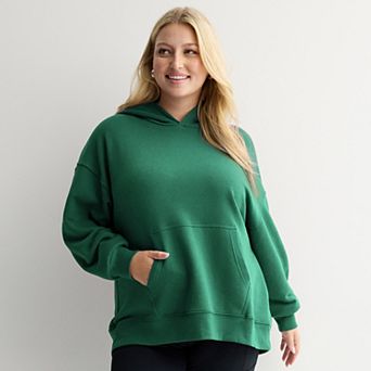 Juniors' Plus Size SO® Oversized Popover Hoodie
