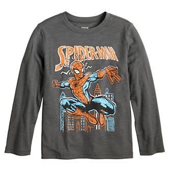 Boys 4-12 Jumping Beans® Marvel Spider-Man Long Sleeve Graphic Tee