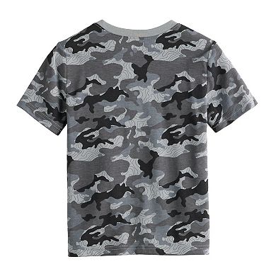Boys 4-12 Jumping Beans® Short Sleeve Camo Graphic Tee