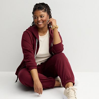 Juniors' Plus Size SO® Core Zip Hoodie