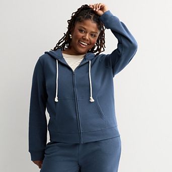 Juniors' Plus Size SO® Core Zip Hoodie