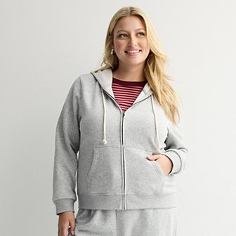 Juniors' Plus Size SO® Core Zip Hoodie