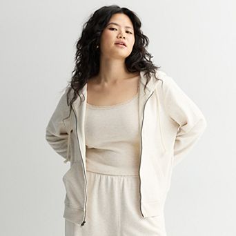 Juniors' Plus Size SO® Core Zip Hoodie