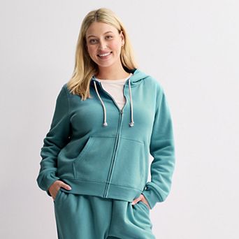 Juniors' Plus Size SO® Core Zip Hoodie