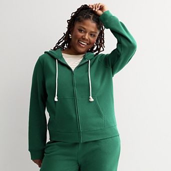 Juniors' Plus Size SO® Core Zip Hoodie