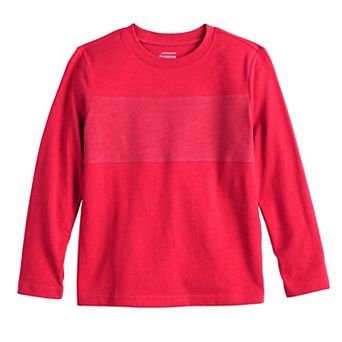 Boys 4-12 Jumping Beans® Long Sleeve Essential Blocked Tee