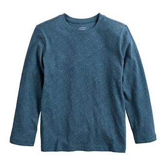 Boys 4-12 Jumping Beans® Long Sleeve Essential Texture Tee