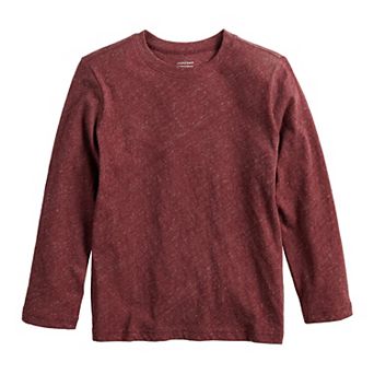 Boys 4-12 Jumping Beans® Long Sleeve Essential Texture Tee