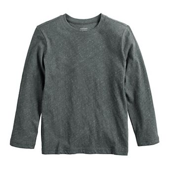 Boys 4-12 Jumping Beans® Long Sleeve Essential Texture Tee