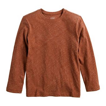 Boys 4-12 Jumping Beans® Long Sleeve Essential Texture Tee