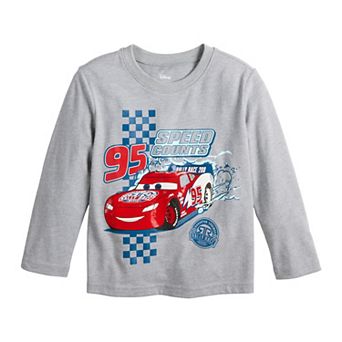 Disney / Pixar's Cars Lightning McQueen Baby & Toddler Boy Long Sleeve Graphic Tee by Jumping Beans®