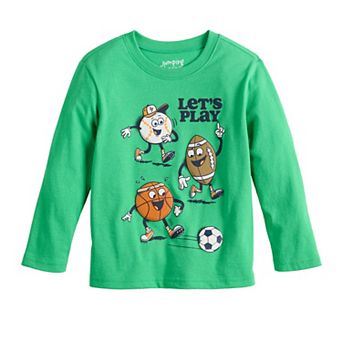 Baby & Toddler Boy Jumping Beans® Long Sleeve Graphic Tee