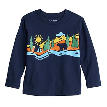 Baby & Toddler Boy Jumping Beans® Long Sleeve Graphic Tee