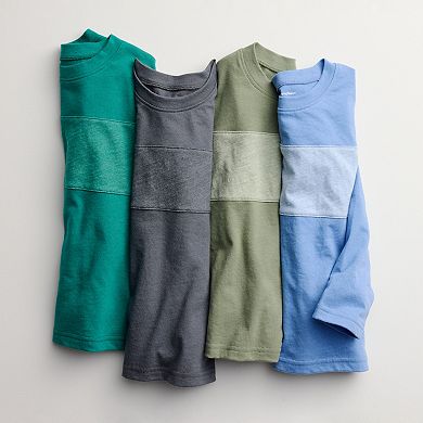 Baby & Toddler Boys Jumping Beans® Long Sleeve Essential Blocked Tee