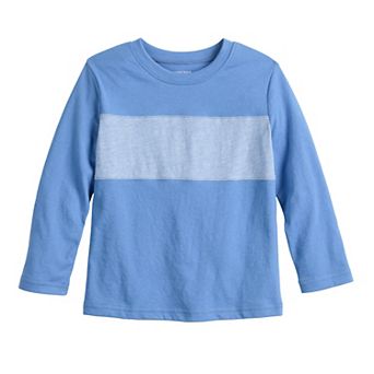 Baby & Toddler Boys Jumping Beans® Long Sleeve Essential Blocked Tee
