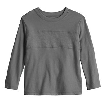 Baby & Toddler Boys Jumping Beans® Long Sleeve Essential Blocked Tee