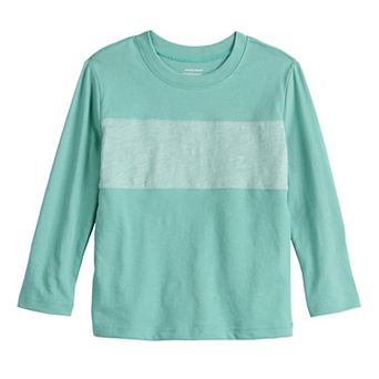 Baby & Toddler Boys Jumping Beans® Long Sleeve Essential Blocked Tee