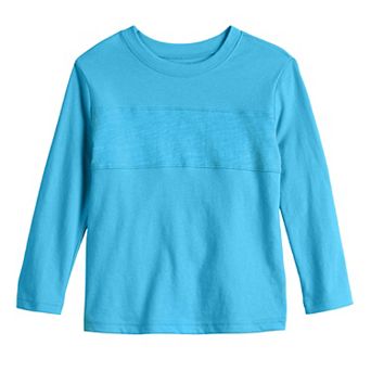 Baby & Toddler Boys Jumping Beans® Long Sleeve Essential Blocked Tee
