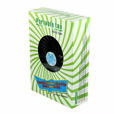 USB Operated Portable Rechargeable LED Fan