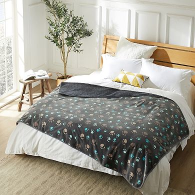Allisandro 100% Waterproof Blanket for Bed & Sofa, Perfect for Dogs & Cats, Shields Against Messes