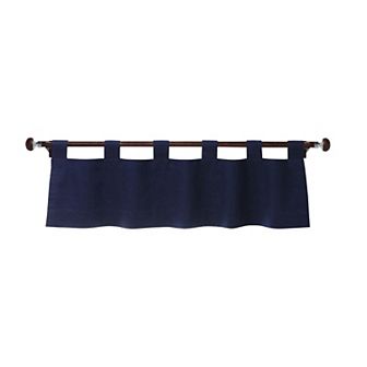 Weathermate Room Darkening Tab Top Flat Valance for Windows