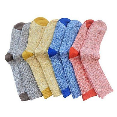 Women's Crew Socks for Hiking, Biking, Camping in Cotton