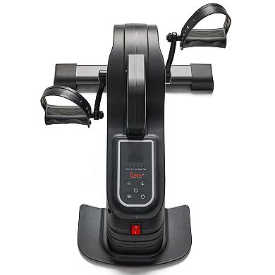 Sunny Health & Fitness Smart Low-profile Motorized Mini Exercise Bike