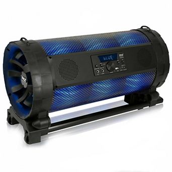 Pyle Portable Bluetooth Boombox Stereo System - 600 W Digital Outdoor Wireless Loud Speaker