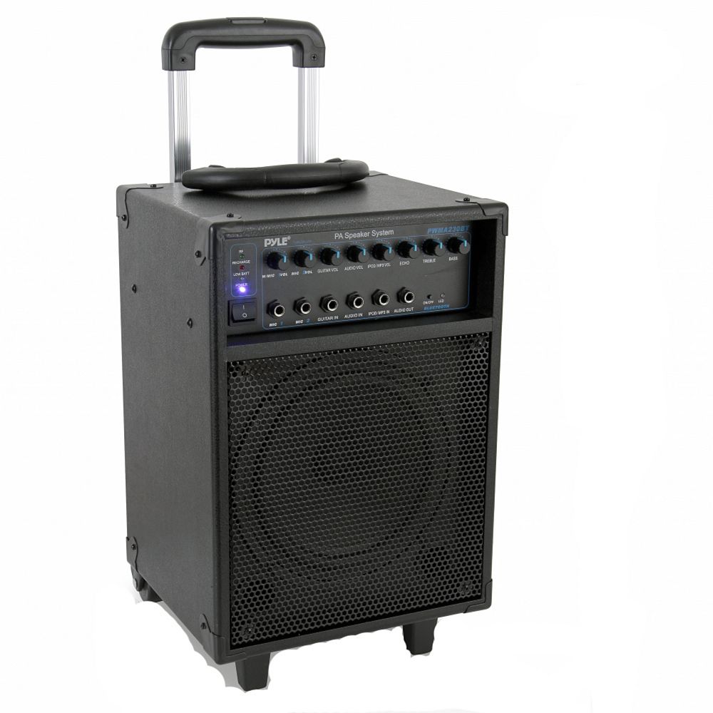 Pyle Wireless Portable PA Speaker System - Bluetooth